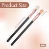 10 PCS Eye Shadow Applicators Sponge, Reusable Eyeshadow Sponge Applicator, Long Handle Eye Shadow Applicator Sticks for Women view 2