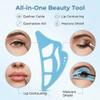 All-in-One Silicone Eye Makeup Helper, Eyeliner Guide, Eyeshadow Aid, Mascara Shield, Lip Contouring Tool view 2