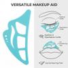 All-in-One Silicone Eye Makeup Helper, Eyeliner Guide, Eyeshadow Aid, Mascara Shield, Lip Contouring Tool view 3