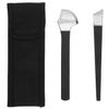 UKCOCO 2pcs Manganese Steel Callus Remover Scraper Foot Dead Skin Tool with Oxford Bag Pedicure Foot Scraper for Hard Skin and Callus Removal at Home view 1