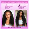 Deep Wave Feather Human Crochet Hair Miracle Invisible Knots 16Inch 60g view 4