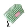 Altriapendragon Multifunctional Heart Candy Checkered Cosmetic Storage Pouches Organizers for Makeup Skincare Travel Portable Bag Portable Organizers view 1