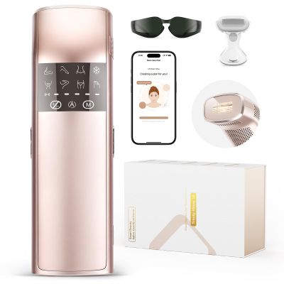 IPL Laser Hair Removal, 25J Triple-Pulse, 12cm Sapphire, 37F Ice-Cooling