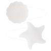 TOPPERFUN 2 Pcs Bath Sponges Konjac Sponge Body Scrubber Exfoliating for Infants with Shaped Designs for Newborn Bathing view 1