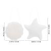 TOPPERFUN 2 Pcs Bath Sponges Konjac Sponge Body Scrubber Exfoliating for Infants with Shaped Designs for Newborn Bathing view 2