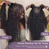 VIPbeauty Boho Human Braiding Hair Burmese Curly Bulk Human Hair Extensions For Kids/Friend For Bohemian Knotless Braids No Weft 300g 15A Virgin Pre Stretched 20 20 20 Inch view 4