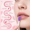 20 Pcs Lip Scrub Brush, Double-Sided Silicone Exfoliating Lip Brush, Lips Scrubber Exfoliator Tool for Men Women Dark Lips Lightening Smooth view 4