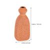OSALADI Natural Terracotta Pumice Stone Foot Scrubber Exfoliating Foot Skin Remover Tool for Cracked Heels and Hard Skin Callus Removal Spa Pedicure Care view 2