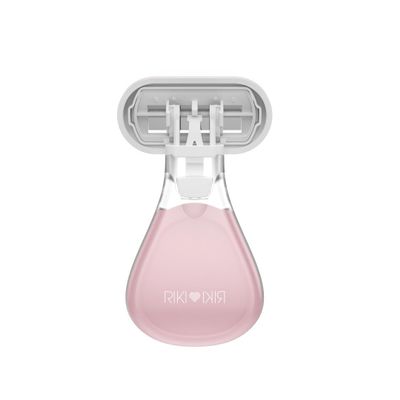 RIKI LOVES RIKI Aloe Razor Travel-Friendly Disposable Razor with Aloe Moisture Strip, Portable Shaving Razor with Protective Case for Smooth & Comfortable Shaving On the Go
