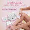 RIKI LOVES RIKI Aloe Razor Travel-Friendly Disposable Razor with Aloe Moisture Strip, Portable Shaving Razor with Protective Case for Smooth & Comfortable Shaving On the Go view 4