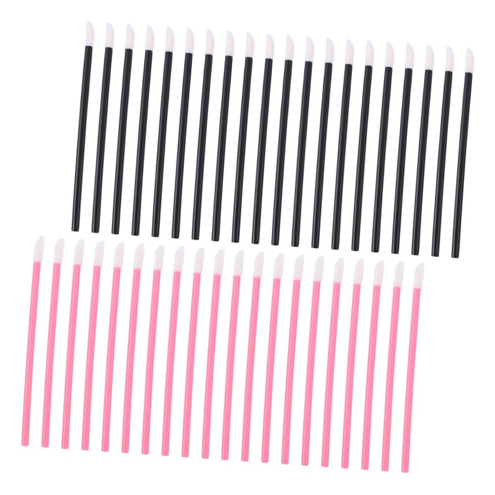 GAROZATION Disposable Makeup Lip Brushes and Eyeshadow Applicators 400pcs Mini Cosmetic Wands Lint-free for Professional Makeup Artists and Travel Use