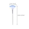 GAROZATION 8pcs Fan-shaped Facial Mask Brushes Soft Bristles with Long Handles Cosmetic Tools for Skincare and Makeup Application at Home and Spa view 2