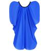 PATKAW Large Size Barber Cape for Adults with Elastic Neckline, Snap Closure Hair Cutting Cape for Hairdressing Salon and Home Use, Blue Professional Hair Cutting Apron view 1