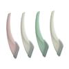 GAROZATION 2 Boxes 4pcs Portable Eyebrow Trimmer and Curved Eyebrow Cutter Macro Shaver for Women Facial Hair Removal Beauty Tool Random Color view 1