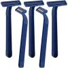 Artibetter 24pcs Disposable Manual Razors Hair Trimmer for Women and Men Body Shaver Dark Blue Color Suitable for Travel and Sauna Use view 1