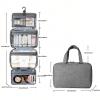 Portable Hanging Toiletry & Cosmetic Storage Bag(Gray) view 3