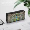 HETVBNS Beauty Peacock Pencil Case Large Capacity, Durable Pencil Pouch Portable Small Cosmetic Bag with Metal Zipper, Simple Makeup Pouch Aesthetic Toiletry Bag for Travel Office view 4