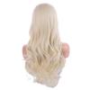 Vetuuvine Women Light Blonde Wig Woman Long Platinum Blonde Wavy Curly Wig view 4
