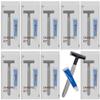 10Pack Luxury Skin Friendly Travel Disposable Razors Kit with Shave Cream; Individually Wrapped; Guest Shaving Set; All Purpose Shaving Razor for Hotel, Salon, Home Care and Travel view 1