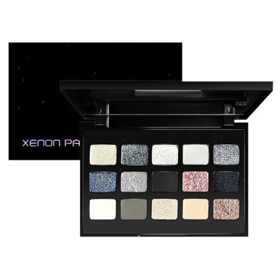 Yiesvsov Long-Wear Eye Shadow Palette, 15 Matte & Shimmer Shades Highly Pigmented Makeup Set for Daily Routine or Goth Aesthetic Multicolor One Size