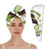 Chintiz Microfiber Hair Towel Wrap for Women - Mental Health Super Absorbent Fast Drying Head Hair Towels - Elastic Loop Design Anti-Frizz Soft Turbans for Wet Long, Curly, Thick Hair view 1