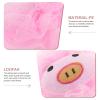 DRESSOOS Cute Cartoon Pink Pig Bath Sponge, Large Soft Exfoliating Shower Puff, Body Loofah Bathing Accessory for Gentle Skin Cleaning view 3