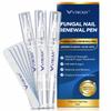 Toenail Fungus Pen Extra Strength: Nail Treatment with 25% Undecylenic Acid & Tea Tree Oil - Repairs Yellow Thick Brittle Toe and Fingernails - 3 Pens with 5 Nail Files view 1