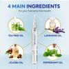 Toenail Fungus Pen Extra Strength: Nail Treatment with 25% Undecylenic Acid & Tea Tree Oil - Repairs Yellow Thick Brittle Toe and Fingernails - 3 Pens with 5 Nail Files view 4