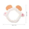 VILLCASE Animal Ears Spa Headband for Women, White Washing Face Hairband for Skincare and Makeup, Soft Elastic Hair Band in Facial Care and Beauty Routines view 2