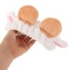 VILLCASE Animal Ears Spa Headband for Women, White Washing Face Hairband for Skincare and Makeup, Soft Elastic Hair Band in Facial Care and Beauty Routines view 3