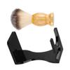 LALADEFIEE Shaving Brush Acrylic Beard Brush Holder 2pcs Set with Support for Men's Grooming and Shaving Accessories view 1