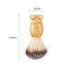 LALADEFIEE Shaving Brush Acrylic Beard Brush Holder 2pcs Set with Support for Men's Grooming and Shaving Accessories view 2