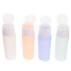 4pcs Silicone Travel Bottles Refillable Leak-proof Squeeze Containers view 1