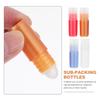 JEWEDECO 20pcs 3ml Plastic Refillable Roller Bottles with Ball for Essential Oils and Perfume, DIY Travel Roll-on Bottles Set for Portable Toiletries Random Color view 3