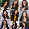 Human Hair Bundles Natural Black Body Wave Bundles 300g/Pack, 22 24 26 Inch view 2