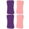 BETOOKY 4pcs Foot Pumice Stone Callus Remover Foot Scrubber for Dead Skin Exfoliating Pedicure Tools with Handheld File for Home Care view 1