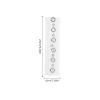 BESPORTBLE 2pcs Women Punk Grunge Wide Grommet Eyelet Elastic Headbands Hollow out Studded Hairbands Stretchy Fashion Hair Accessories for Casual and Festival Wear view 2