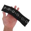 BESPORTBLE 2pcs Women Punk Grunge Wide Grommet Eyelet Elastic Headbands Hollow out Studded Hairbands Stretchy Fashion Hair Accessories for Casual and Festival Wear view 4