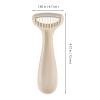 SOIMISS Womens Manual Body Hair Trimmer for Legs and Armpits Portable Hair Remover Razor Light Beige Compact Design and Grooming view 2