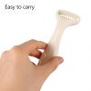 SOIMISS Womens Manual Body Hair Trimmer for Legs and Armpits Portable Hair Remover Razor Light Beige Compact Design and Grooming view 4