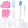 PAMINGONO Paraffin Wax Gloves and Foot Care Moisturizing Mittens Set, Hand and Foot Skin Treatment Accessory for Spa Moisturizing and Dead Skin Removal, Includes Random Color Cotton Covers view 1