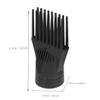 CATIEBYE 10pcs Universal Blow Dryer Nozzle Comb Attachment, Long Straight Hair Dryer Concentrator, Hair Styling Tool for Salon and Home Use view 2