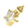 BETOOKY Star-shaped Roller Essential Oil Bottle 10ml, Glass Perfume Container with Leakproof Cap for Travel and Aromatherapy Use view 1