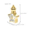 BETOOKY Star-shaped Roller Essential Oil Bottle 10ml, Glass Perfume Container with Leakproof Cap for Travel and Aromatherapy Use view 2