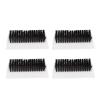 OSOLADY Hand and Nail Cleaning Brush Set 4pcs, Double-sided Soft Bristles, Anti-slip Grip, High Temperature Resistant, Portable Scrub for Fingernail and Hand Washing view 1