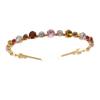 VOSAREA Crystal Headband for Women Chic Party Hair Accessories with Gold Tone Stylish Rhinestone Hair Decor view 1