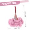 Mobestech Candy Color Bath Loofah Mesh Shower Ball, Foaming Scrubber Bath Sponge for Personal Cleansing, Soft Exfoliating Shower Puff Suitable for Women and Daily Bathing Random Color view 2