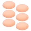 DOITOOL 6pcs Makeup Sponges for Face Powder Puff Set, Soft Supple round Cosmetic Blenders, Dual-use Dry and Wet Application, Suitable for Smooth Foundation and Powder Makeup view 1