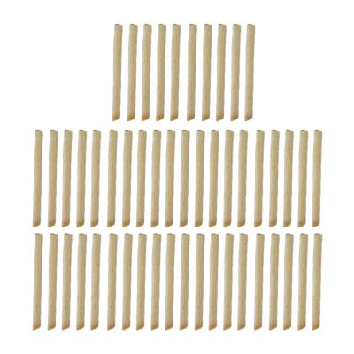 50pcs Tea Stem Stud Earrings for New Pierced Ears, Tea Rod Ear Sticks to Soothe Inflamed Ear Holes, Hypoallergenic Curing Ear Studs with Plastic Case for Women (Thick style)