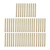 50pcs Tea Stem Stud Earrings for New Pierced Ears, Tea Rod Ear Sticks to Soothe Inflamed Ear Holes, Hypoallergenic Curing Ear Studs with Plastic Case for Women (Thick style) view 1